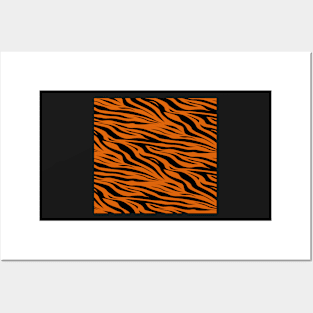 Abstract leopard pattern Posters and Art